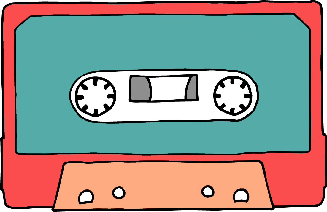 image de cassette audio du player